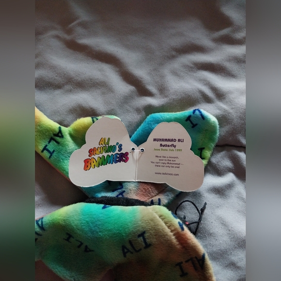 LOT OF VINTAGE 1999 ALI SALVINO'S BAMMERS - MUHAMMAD ALI BEAR, BUTTERFLY AND BEE - Picture 8 of 16